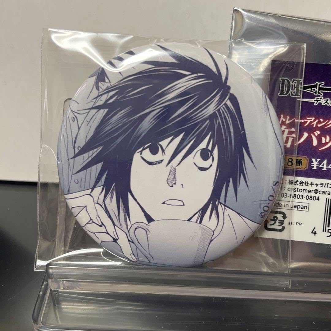 デスノート　ポップアップ　L 缶バッジ　セット Amazon.co.jp: DEATH NOTE デスノート POP UP ポップアップ 缶バッジ L