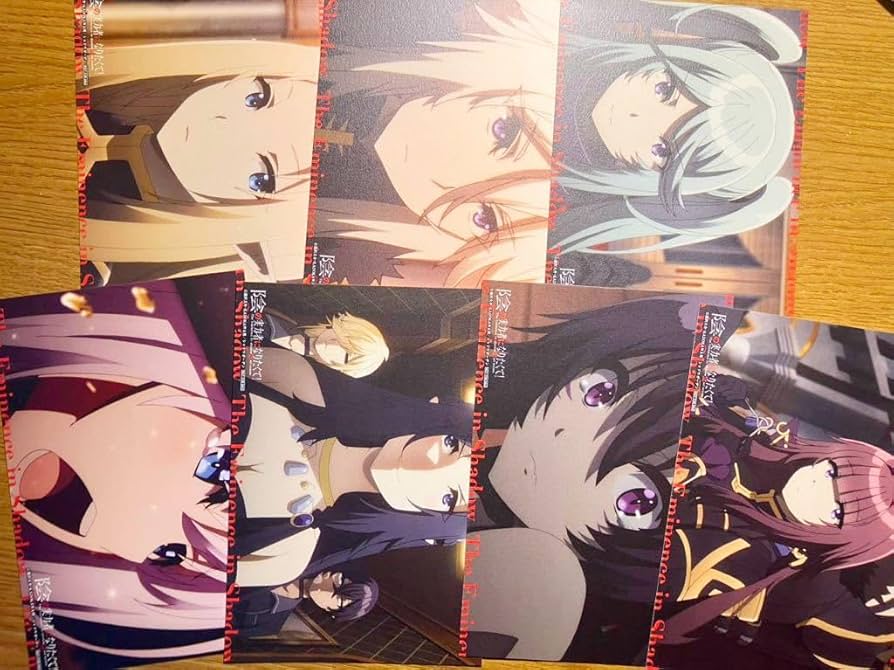 陰の実力者になりたくて！　ゼータ　デルタ　ベータ　アルファ　 限定　ポストカード Amazon.co.jp: 7枚セット陰の実力者になりたくてゲーマーズ ポスト