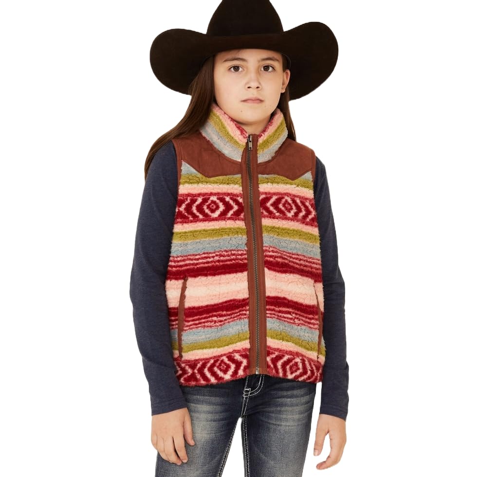Sherpa Aztec Vest for Kids by Cruel Denim