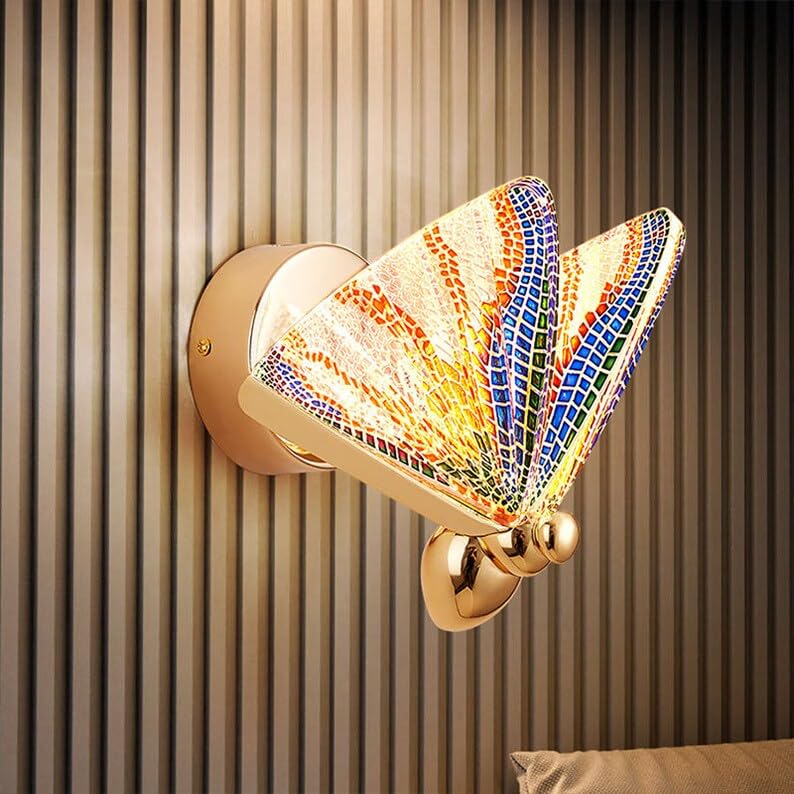Image of 12 Watt Led Wall Light and Wall scones wall lamp for- Home, Kitchen, Bedside, Bedroom, Living Room, Office, Indoor, Bedside, Mirror Side, Diwali Lighting (led wl Butterfly)