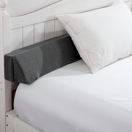 Miniatura 6 de MABOZOO Almohada de cuña para espacio de cabecero, relleno de espacio de cama tamaño Queen, almohada plegable de cuña para cabecero, relleno de cuña
