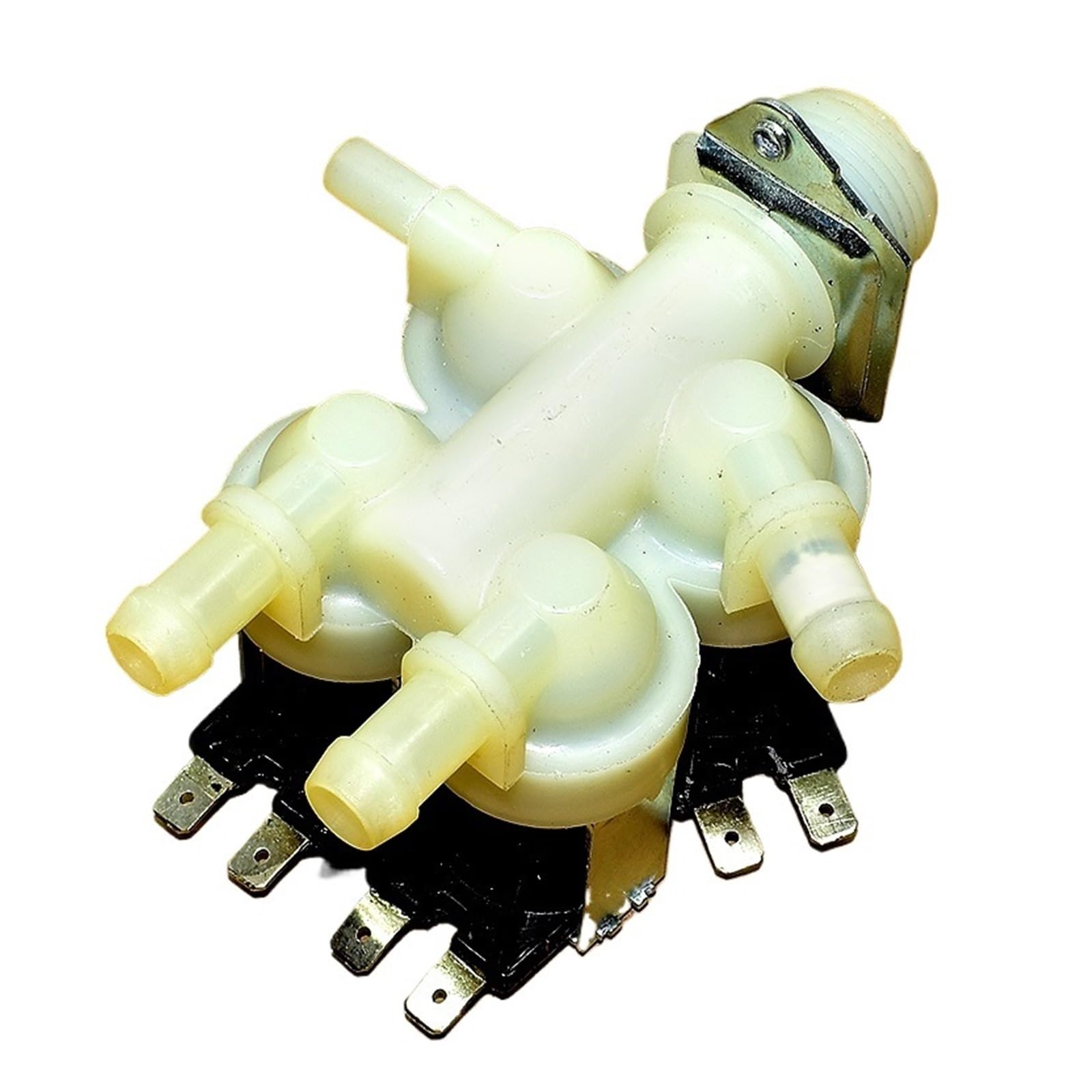 Jjkskv 1Pcs Water Inlet Solenoid Valve,Compatible For Sanyo,Compatible For Teidu,Compatible For Royalstar,Compatible For Whirlpool,Fps-180A-Sy6 Drum Washing Machine