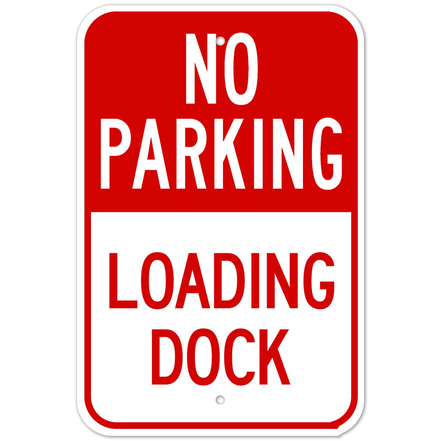 Customer Exclusive Private Parking Sign, No Overnight Parking Allowed 12x8 Inch
