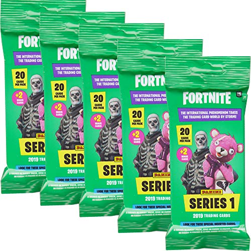 Preisvergleich Produktbild Fortnite - Trading Cards - 5 Fatpack Booster