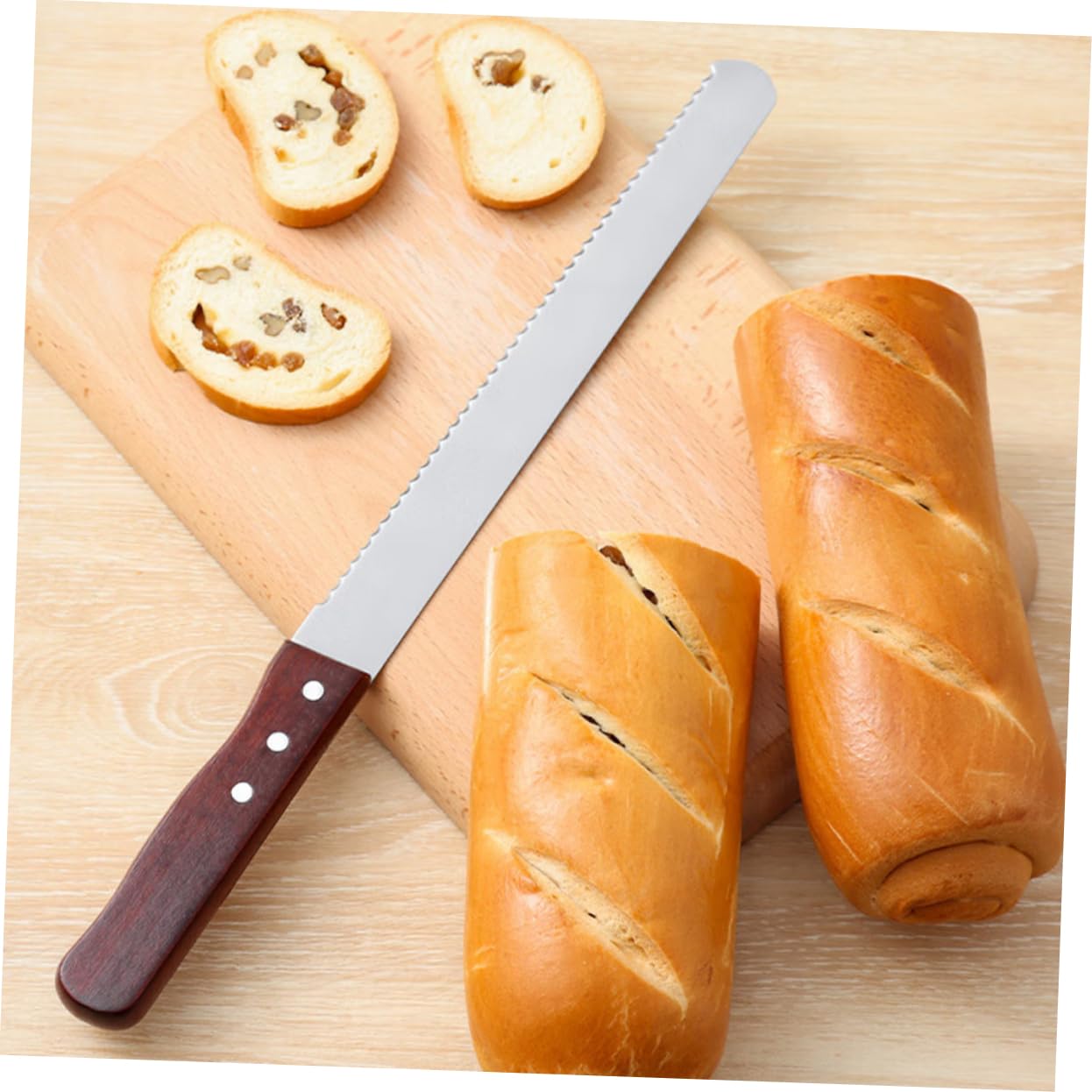 BRIGHTFUFU Professional Grade Bread Lame Cutter This Bread Knife for Stainless Steel Slicer Cutter Easy to Use and Ergonomic Handle for Cake Slicer and Bread Slicer