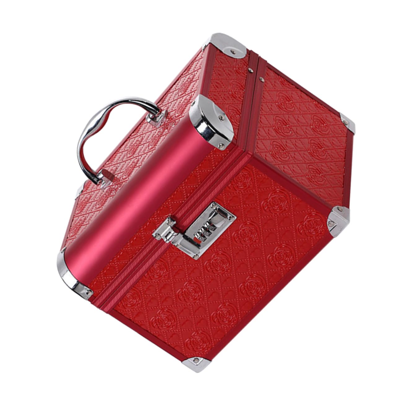Caja De Joyería Vintage Para Bodas Estuche De Almacenamiento De Joyas Cerradura De Código Caja De Para Collares Pulseras y Pendientes