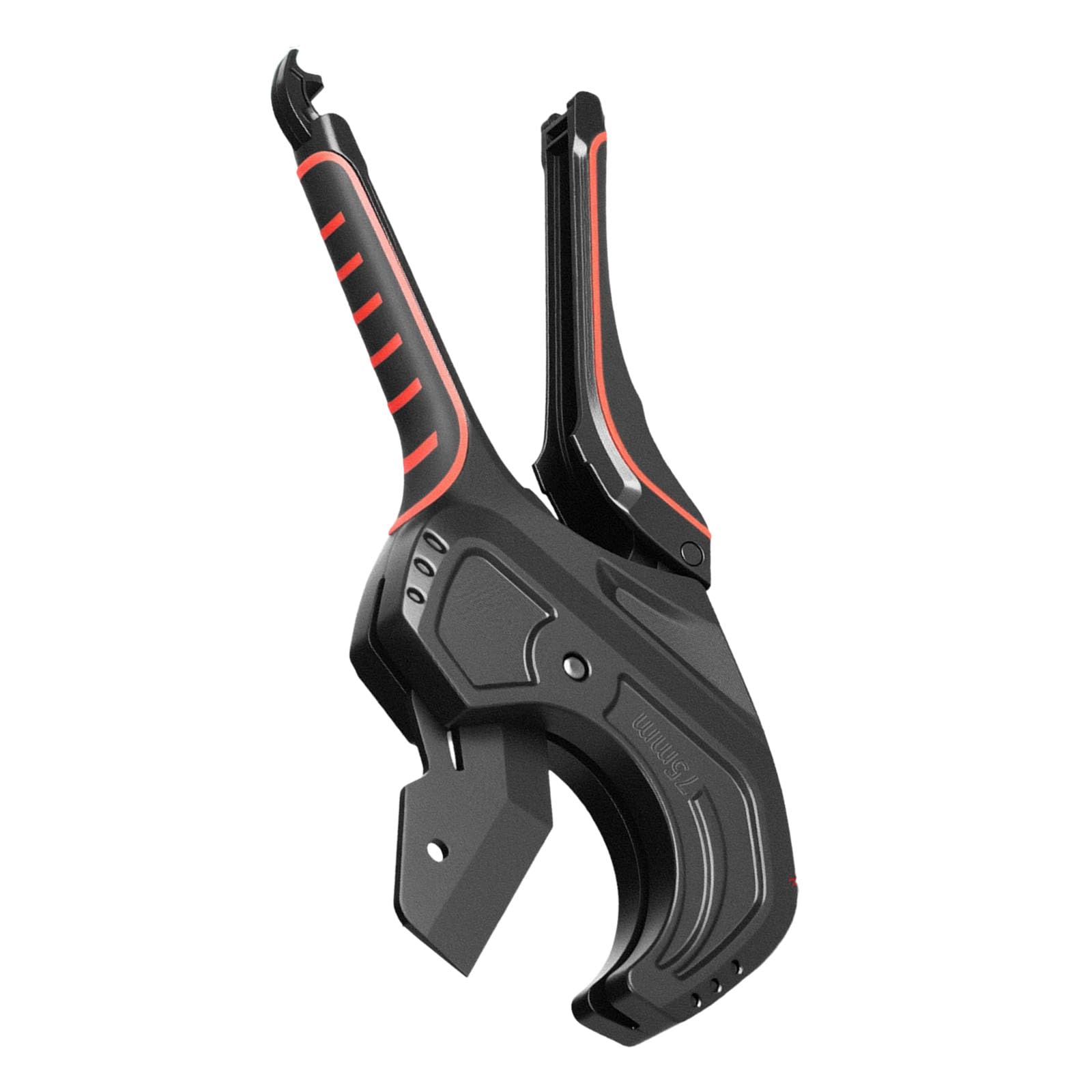 Kaccde 99222B Duty Ratcheting Tube Cutter Shear For Pipe Ergonomic Nonslip Grip And Quick Changes Mechanism Handle Pipe Cutter