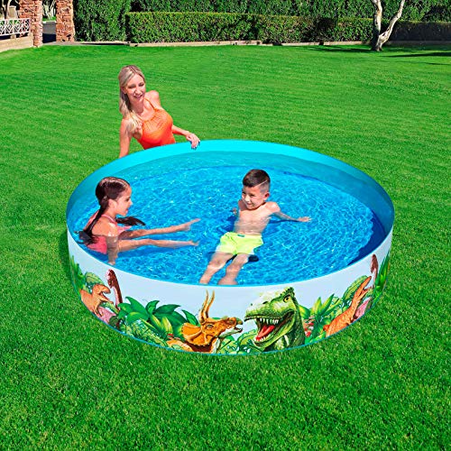 Bestway BW55022-20 Dinosaurous Fill 'N Fun Kiddie peuterbad, 1,83 m x 38 cm - Image 5