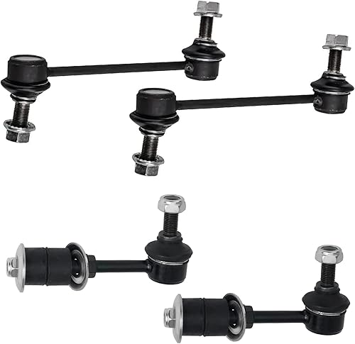 Miniatura 104 de Detroit Axle - 4 barras estabilizadoras para Acura EL Honda Civic 01-05, 4 barras estabilizadoras delanteras y traseras de repuesto 2001 2002 2003