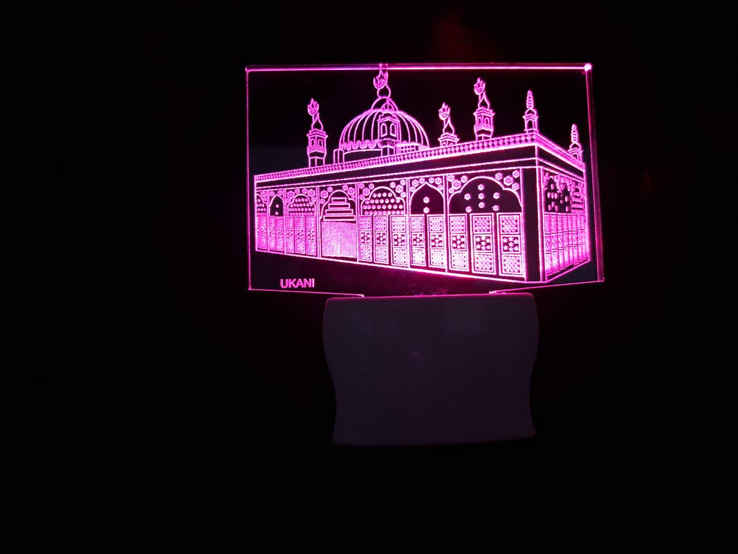 Colour Changing Night Lamp - 3D Illusion LED -20
