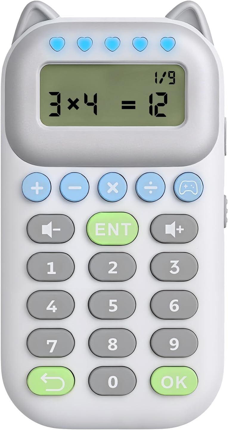 Umimile Math Games for Kids Ages 4-12, Portable Learning Toy