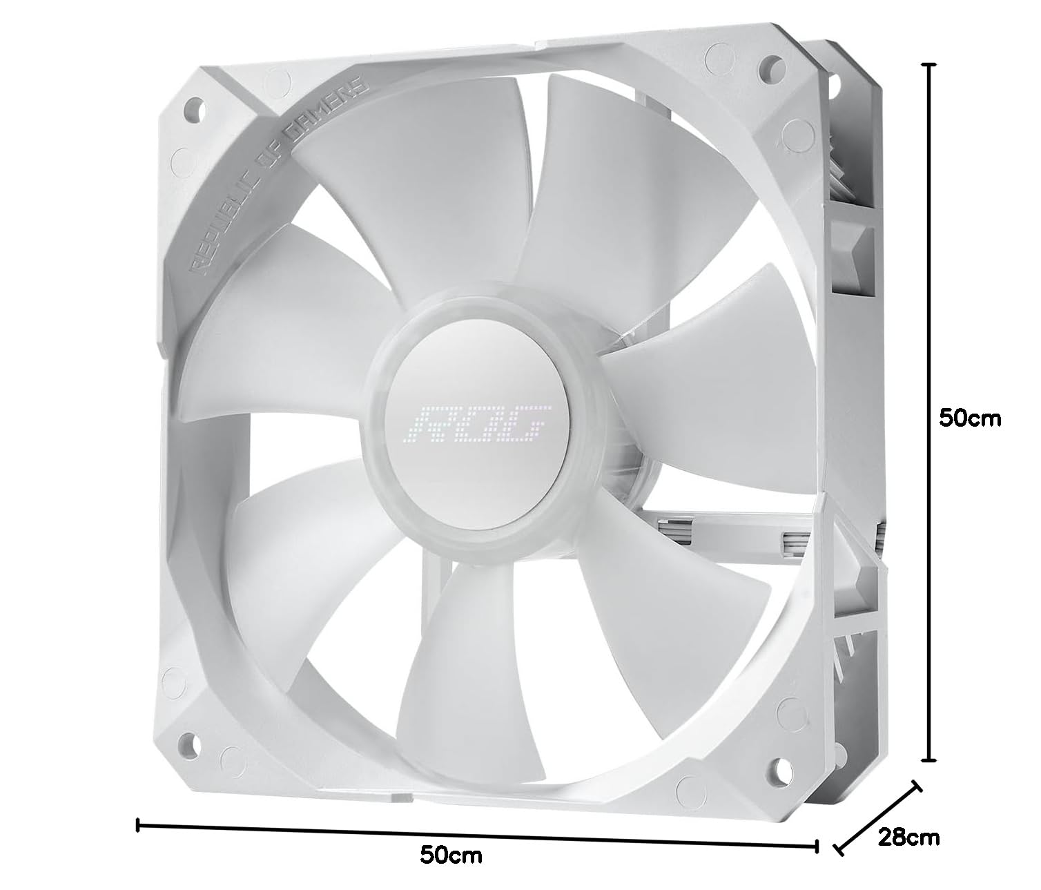 ASUS ROG Strix LC II 240 ARGB White Edition Raffreddatore CPU a liquido all-in-one con Aura Sync, supporto Intel LGA 1700 e AMD AM5/AM4/TR4 e 2 ventole ROG RGB da 120 mm indirizzabili, Bianco