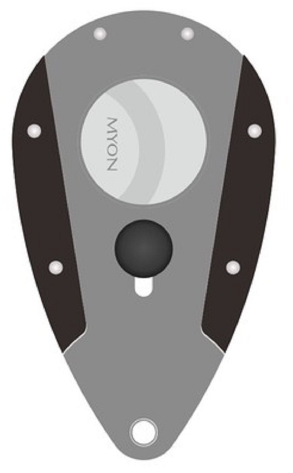 MYON PARIS doble hoja cortador gris