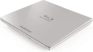 Samsung SE-506CB/RSWD Slim externer Blu-ray 6X Brenner USB 2.0 weiß