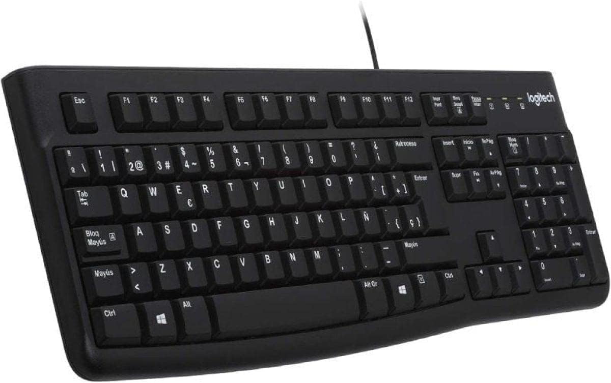 Logitech K120 Keyboard, Spanish, 920-002518