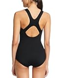 Women's Racerback Athletic One Piece Modest Bathing Suit