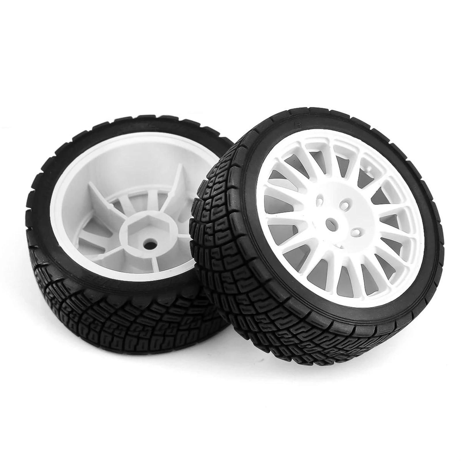 Compatible con Tamiya para TT01 TT02 XV01 TA06 PTG-2 WR8 Piezas De Coche 4 Unids/Set 1/10 para Neumáticos Carreras En Rueda Carretera