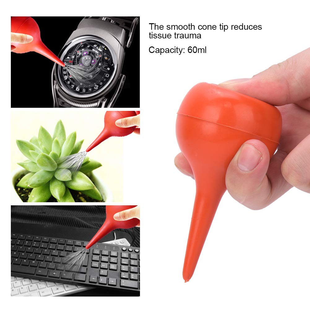 Bulb, Rubber, 60mL Cap., 80mm H, 2.13