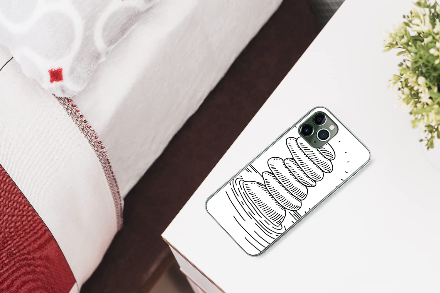 MuchoWow Funda para iPhone 11 Pro - Piedras Zen amontonadas en el Agua - Funda de Silicona/Funda Blanda para teléfono móvil