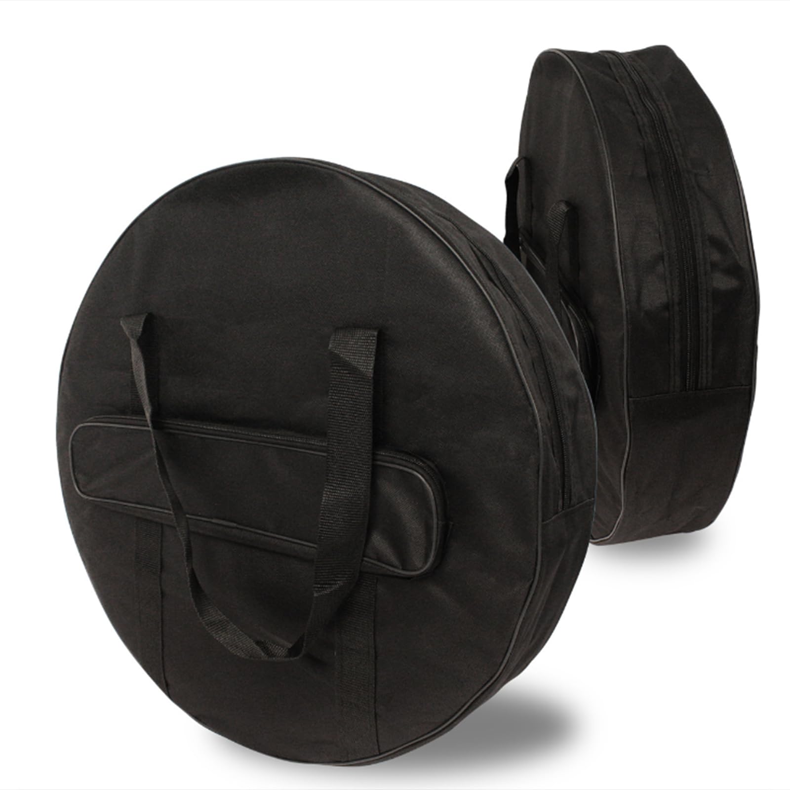 DYNWAVE Cymbal Gig Bag Gong Bag Accessories Soft Lining Oxford Cloth Storage Bag Carrying Case for Travel Performance Show Practice, 45cmx11cm