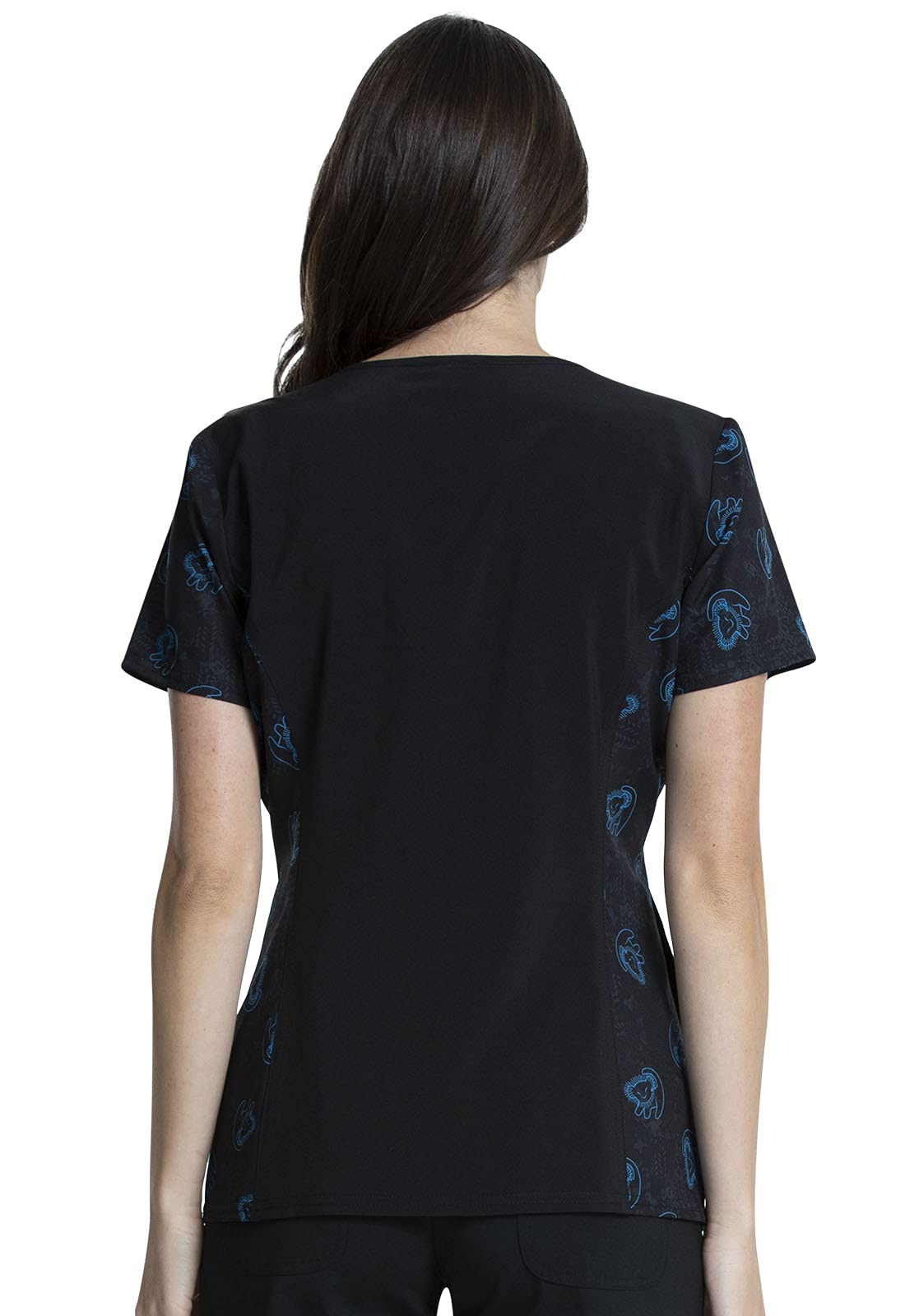 Tooniforms V-Neck Kasack, Schlupfhemd mit Motiv Born to Rule Simba Lion King