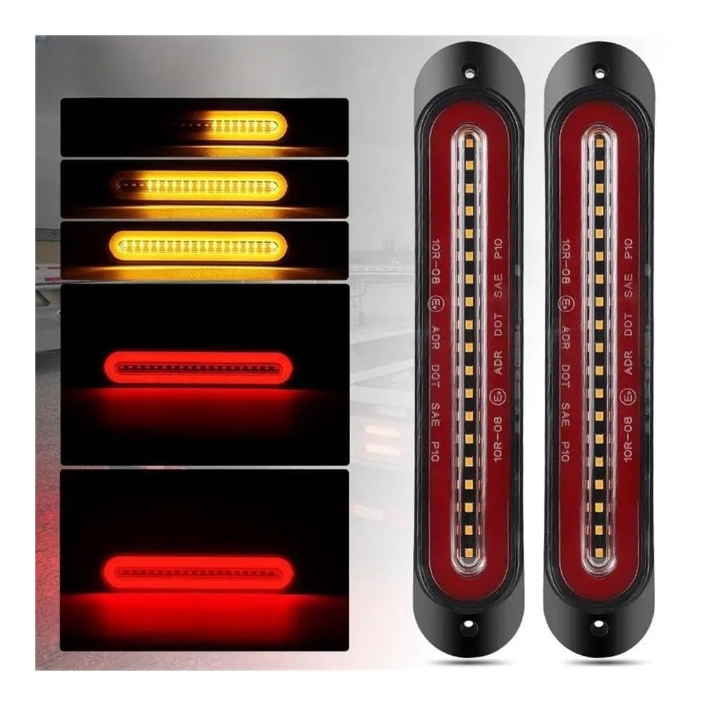 Fanale posteriore Luci Di Stop E Freno Posteriori A LED Per Moto, Luce A LED 12V 24V, Indicatori Di Direzione, Luce Targa Posteriore, Luce Diurna