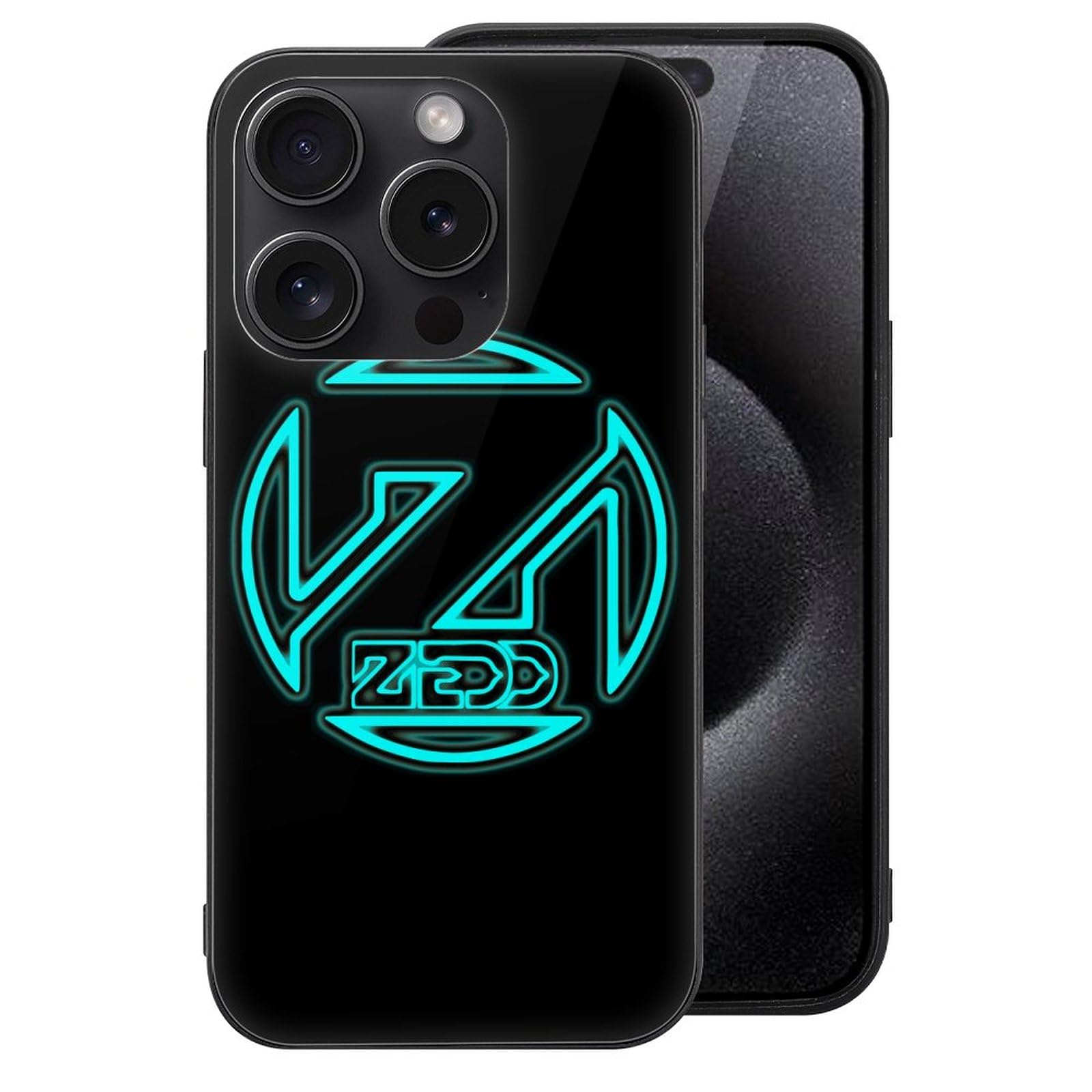 Amazon.co.jp: iPhone 15用カバー Zedd ゼッド LOGO TPU 保護ケース