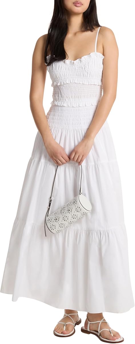 Michael Kors Women's Smocked Maxi Dress