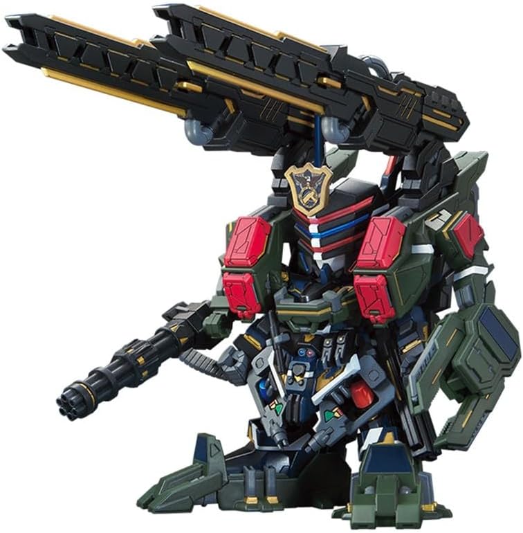 Bandai Hobby - SD Gundam World Heroes - Sergeant Verde Buster Gundam (Dx Set), Bandai Spirits Model Kit