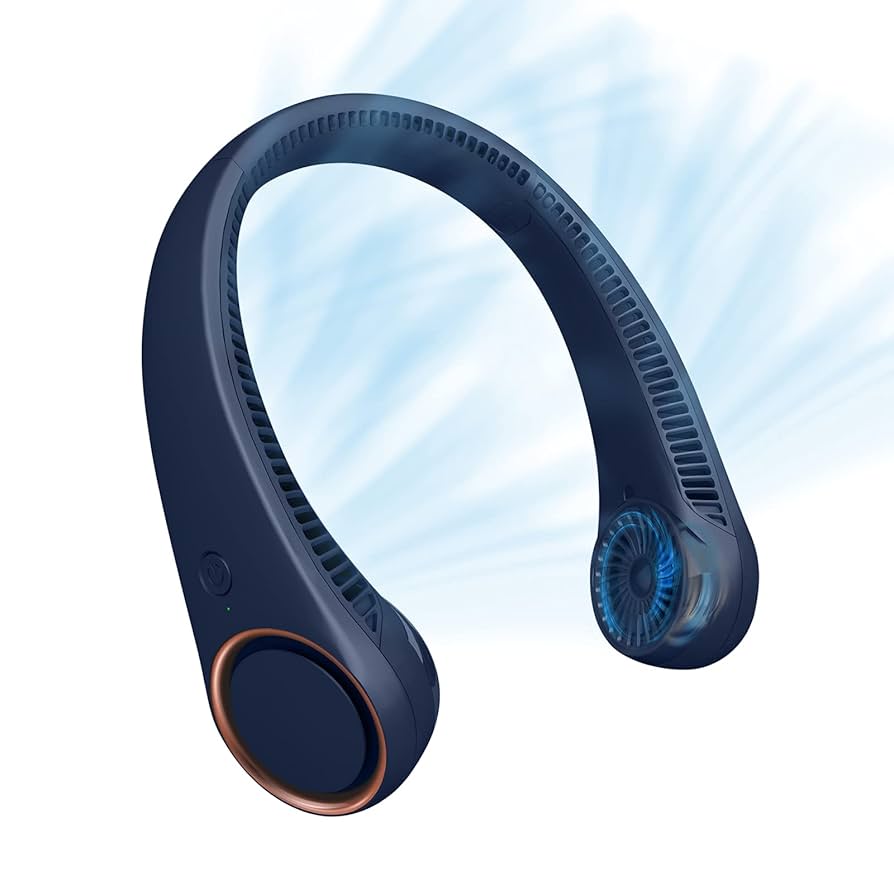 Amazon.co.jp: CIVPOWER ネックファン:ポータブルパーソナル