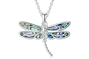 Stunning Blue Dragonfly Pendant Necklace: A Captivating Adornment for Nature Lovers