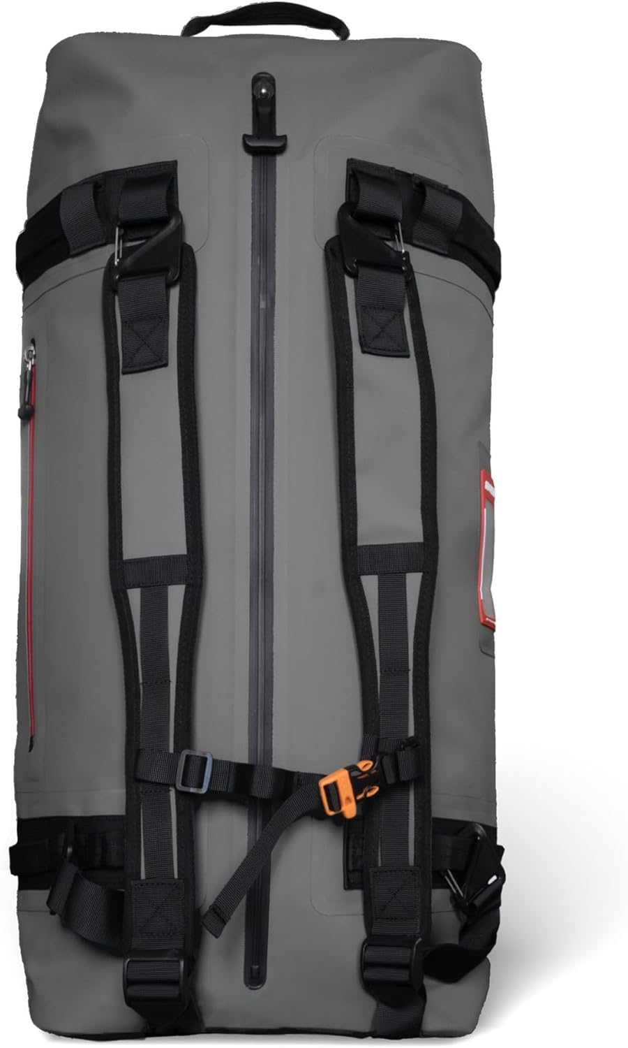 Uncharted Supply Co. The Vault Waterproof Duffel Bag - Airtight bag with Backpack Straps, Carry-On Size, Perfect for travel, boating, camping, recreation. (Gunmetal, 65L)