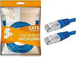 ChipSce Patch Cord CAT6E FTP 2,0m Azul 018-1087