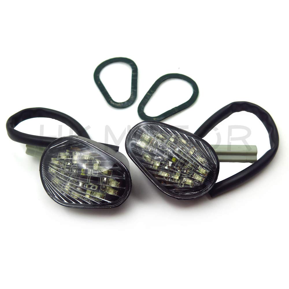 HONGK- Euro Led Flush Mount Turn Signal Compatible with Yzfr6 2003 2004 2005 R6S 2006 2007 C [B01BW4OXO6]