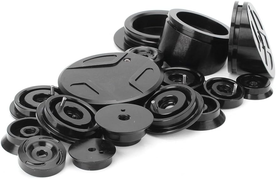 GZYF CNC Motorcycle Frame Bolt Cap Cover for BMW R 1200 GS ADV LC 2014-2015, Black