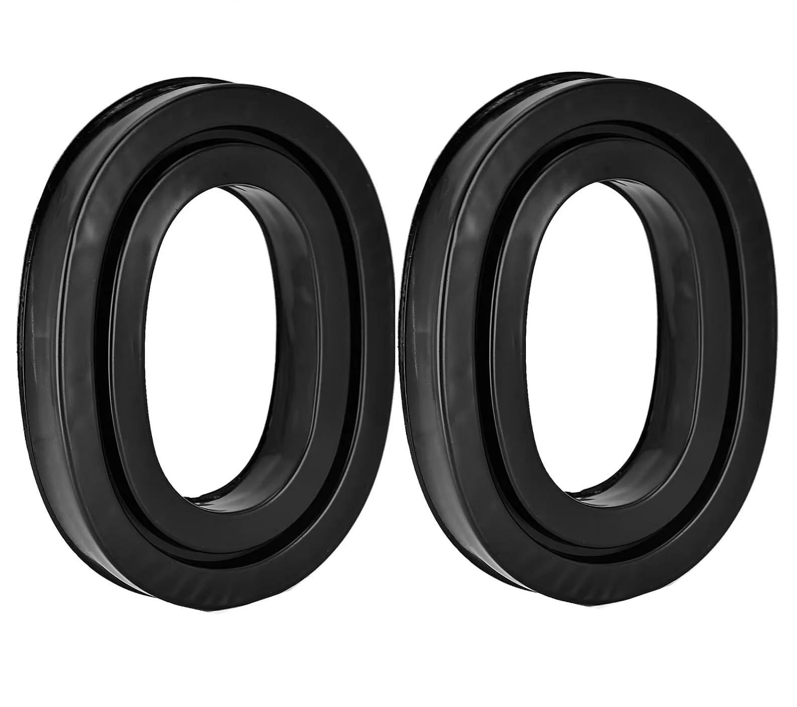 VEKEFF Silicone Gel Instant chill - Replacement Earpads Cushion Compatible with 3M WorkTunes Peltor Tactical 100 300 500 Rangeguard Headset (3M)