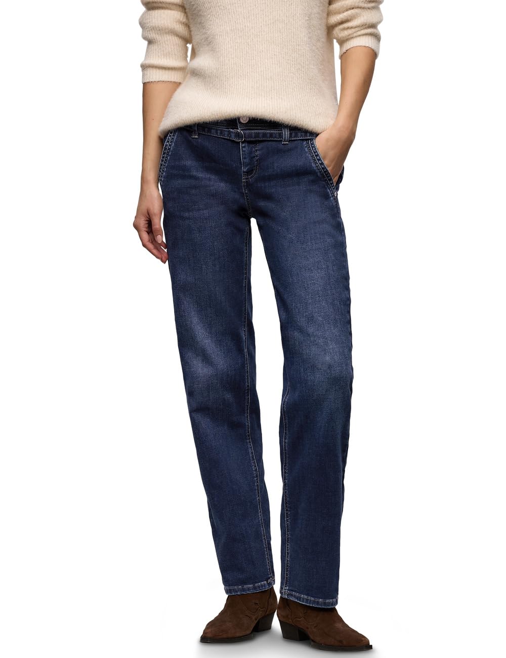 Street One Damen Straight Leg Jeans 3817386