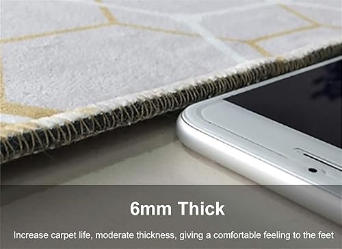 Miniatura 3 de Alfombra antideslizante para sala de estar alfombra de pasillo larga y estrecha para pasillo antideslizante lavable protector de suelo atrapa la