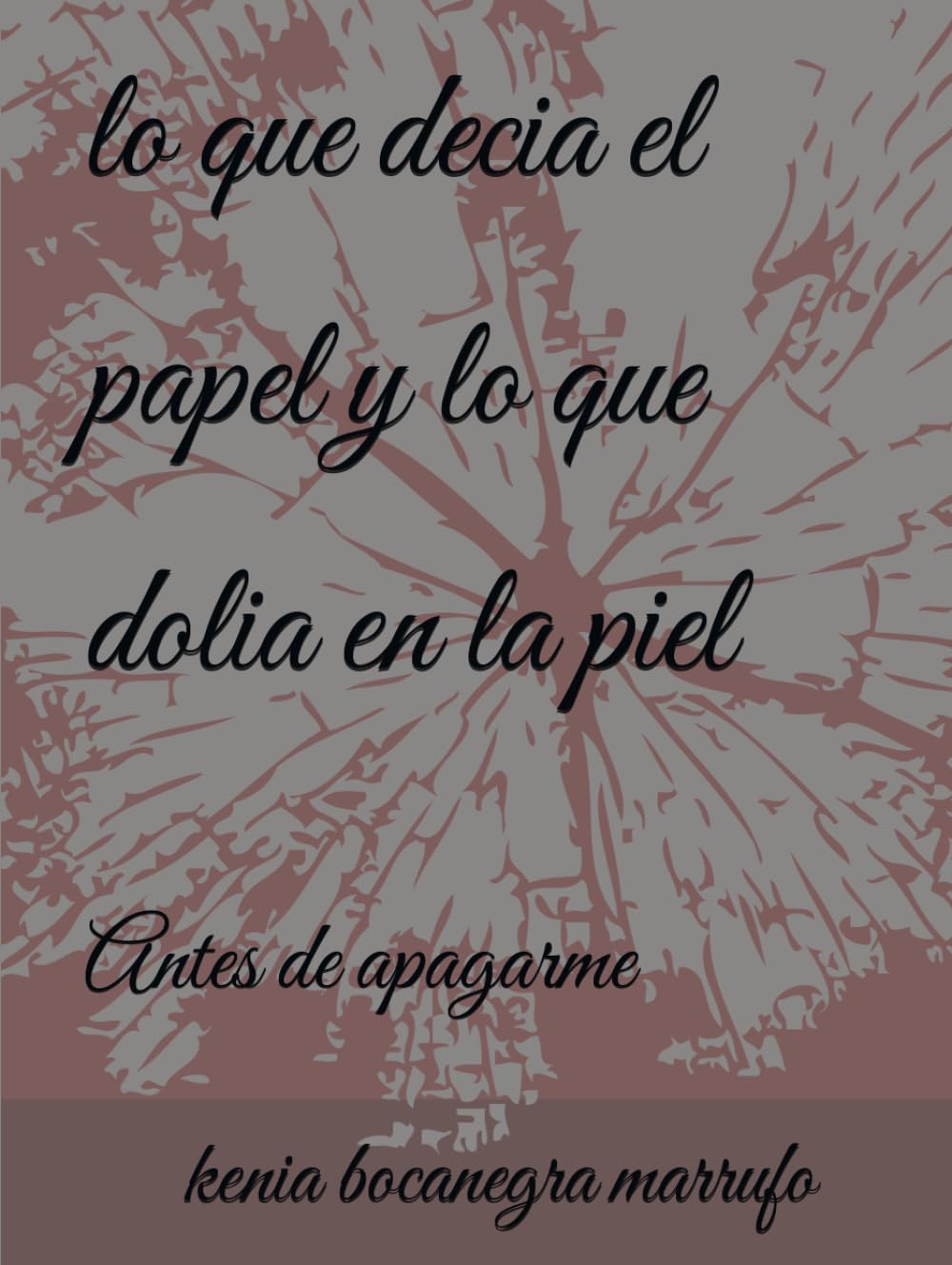 Lo que decía el papel y lo que dolía en la piel: Antes de apagarme