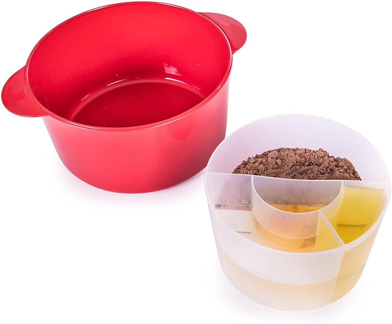 Betty Crocker Microwave Cake Maker, Plastic, Red