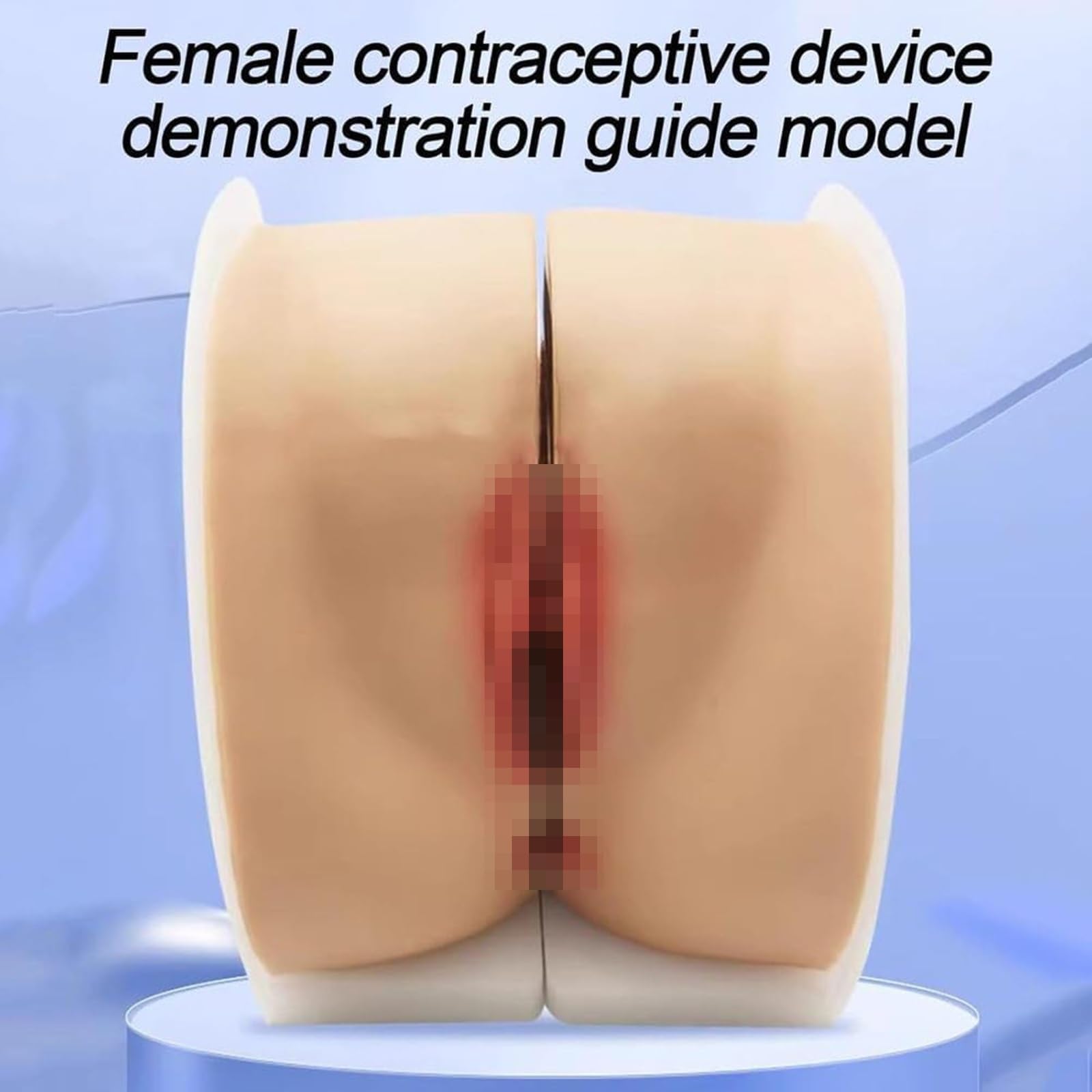 Modello Didattico di Contraccezione Femminile, Modello di Anatomia Genitale Ginecologica per la Guida alla Contraccezione e l'Educazione Medica