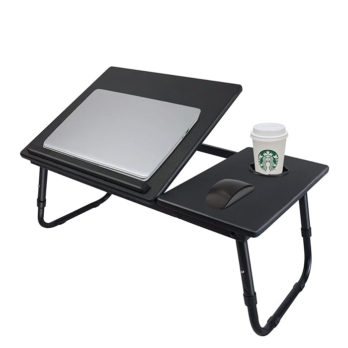 Buy Voilamart Laptop Desk for Bed, Tray Tilting Laptop Desk, Adjustable