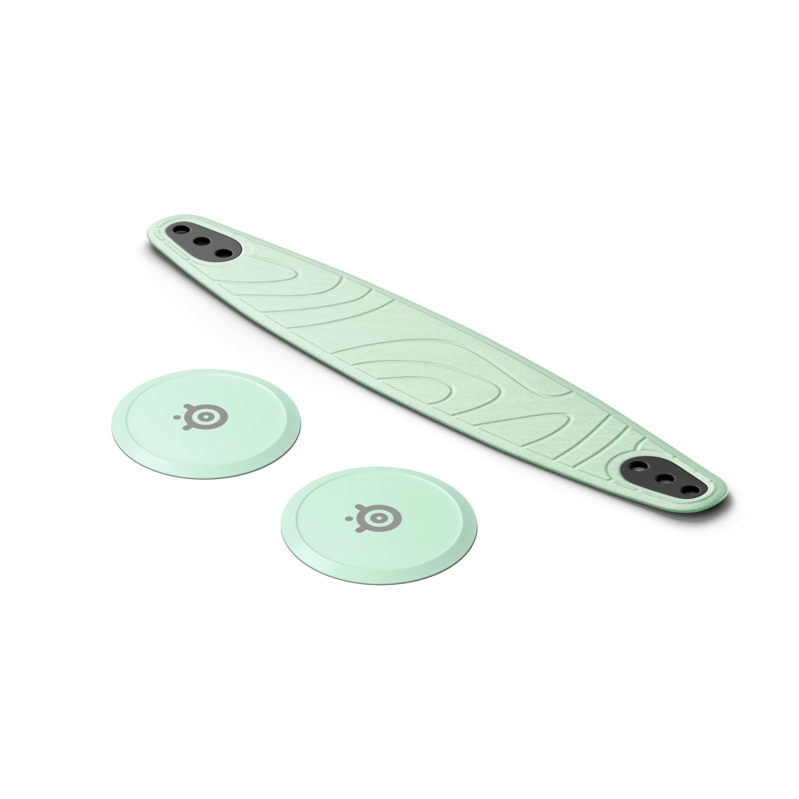 SteelSeries Arctis Nova Booster Pack Mint - Gaming Headset Zubehör - Zweifarbiger Nylon-Kopfband - Individuell anpassbar mit einzigartigen metallischen Lautsprecherplatten - Limitiertes Sammlerstück