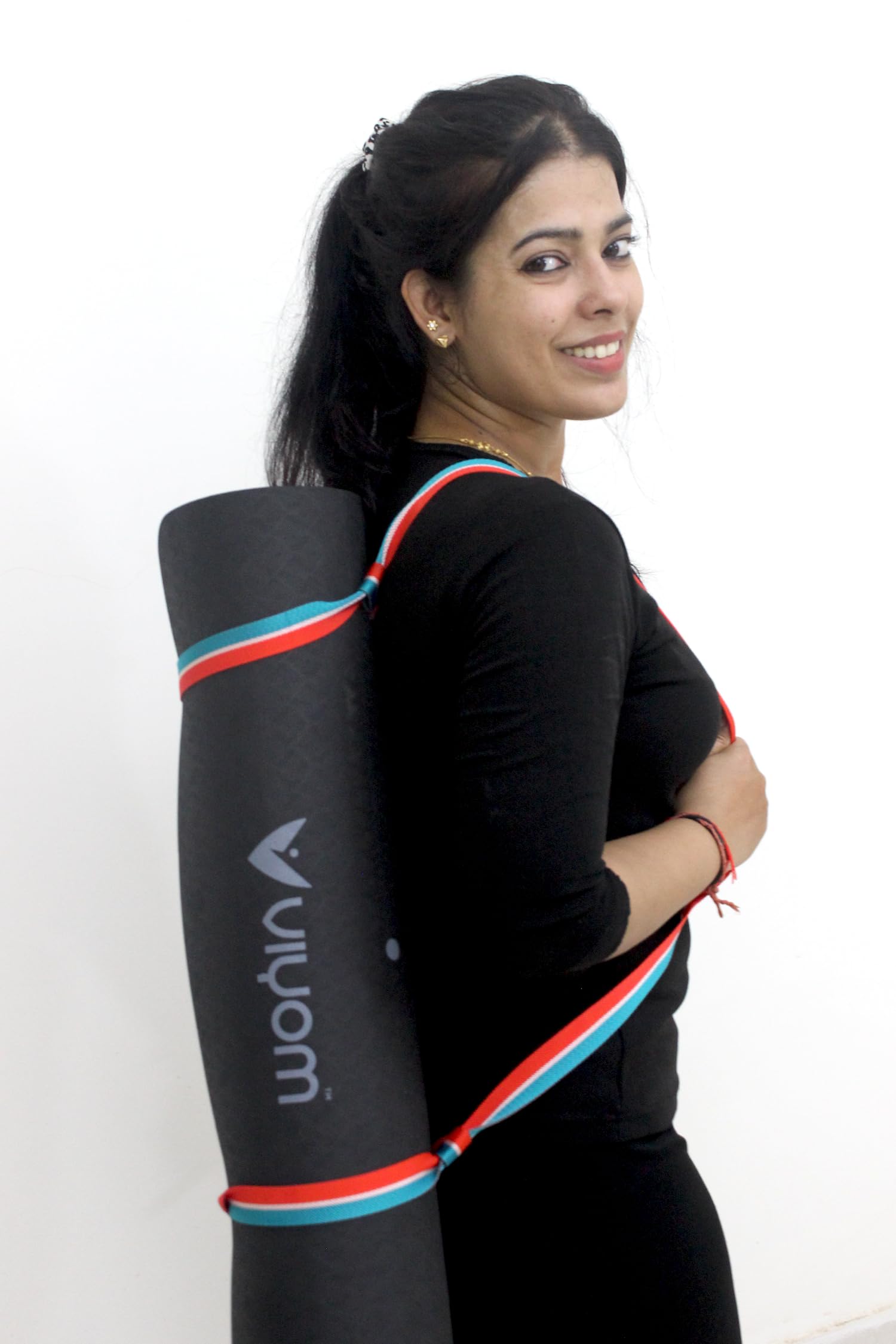 Viyom TPE alignment 6mm black yoga mat with sleek carry strap (Extra Thick Extra Long Extra Wide Exercise floor mat for gym, Workout, Fitness, Yoga and pilates) (black) (B0C8Z66T19) Amazon Price History, Amazon Price Tracker