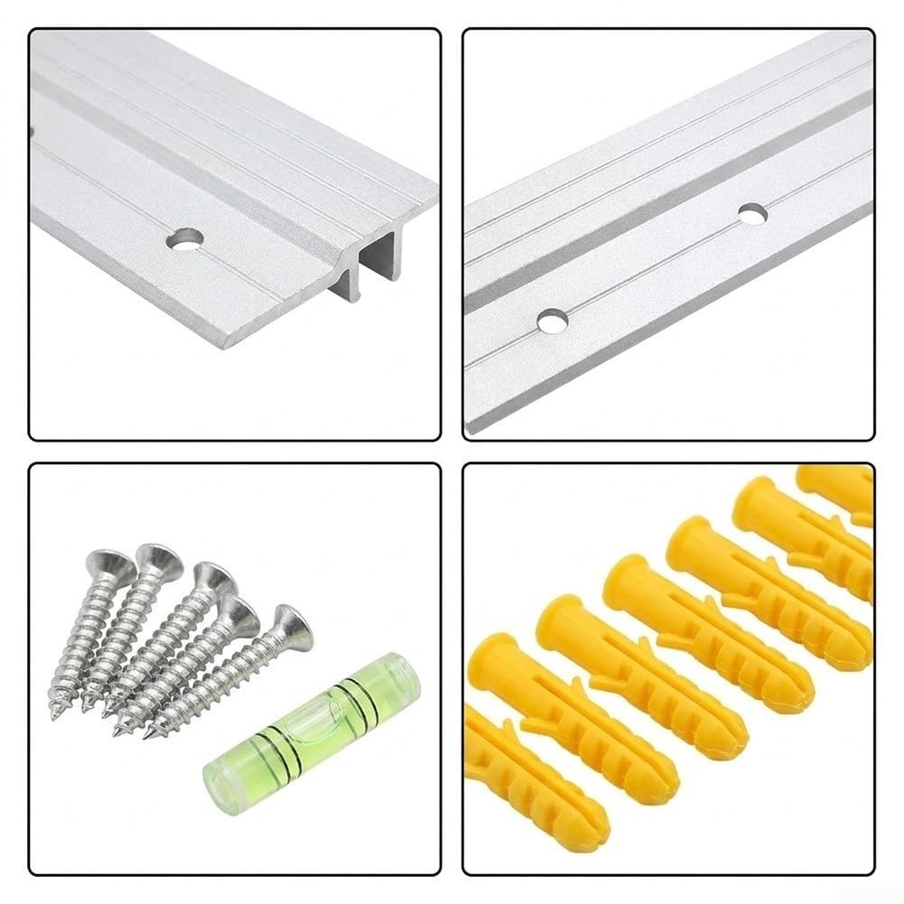 Kit Cleat Interbloqueo Aluminio para Pared