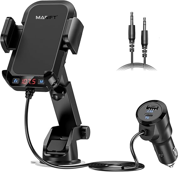 Magift Bluetooth Car AdapterPD 20W Car Bluetooth Adapter