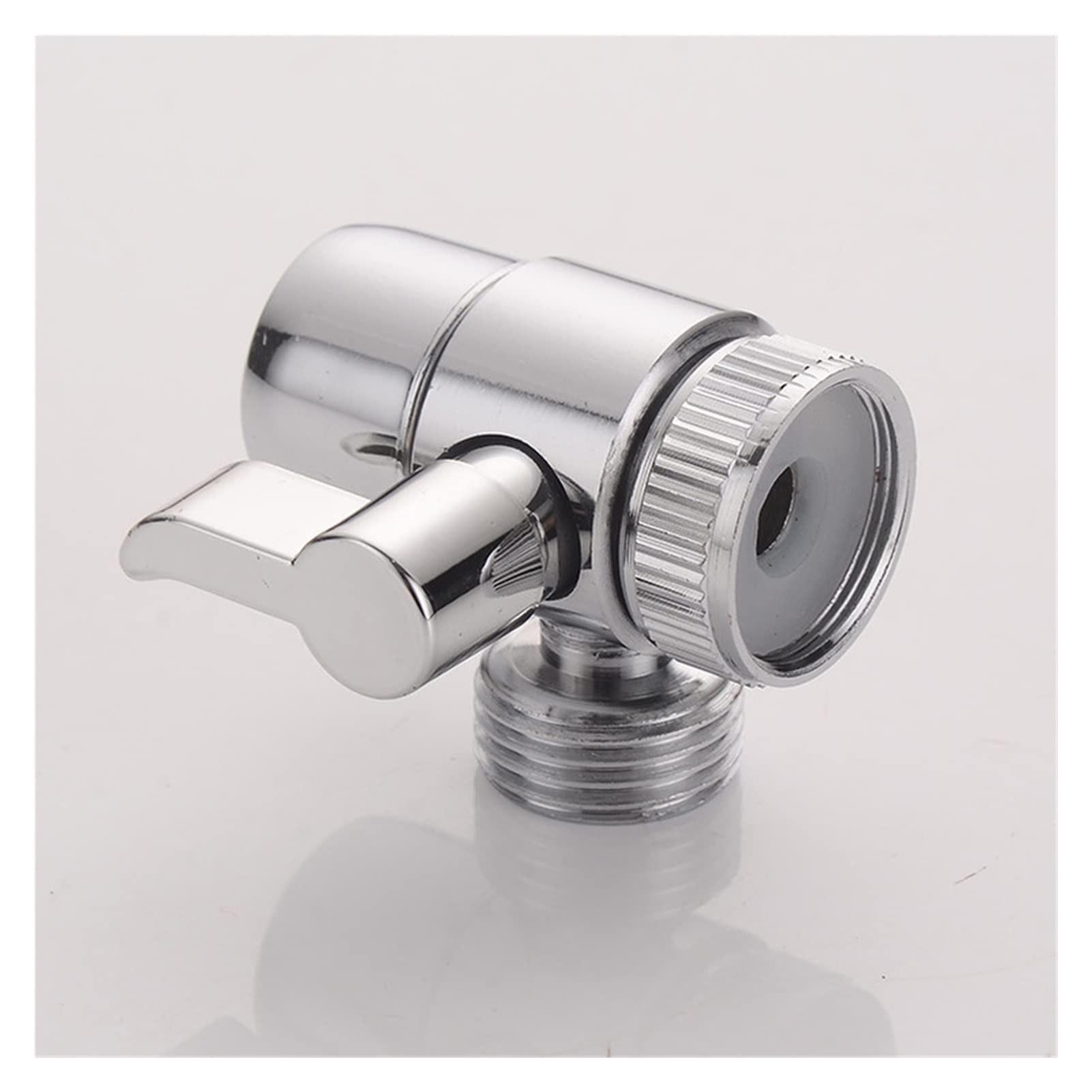 Adaptateur Séparateur D’évier De Cuisine – Interrupteur De Robinet, Finition Chrome 220 Mm
