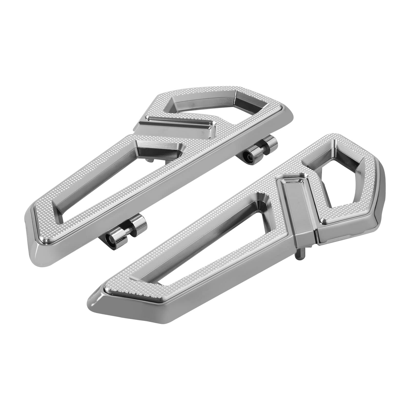 XF2103164-J 10mm Passenger Footpegs Foot Pegs Fit For Harley Touring Electra Road Glide King