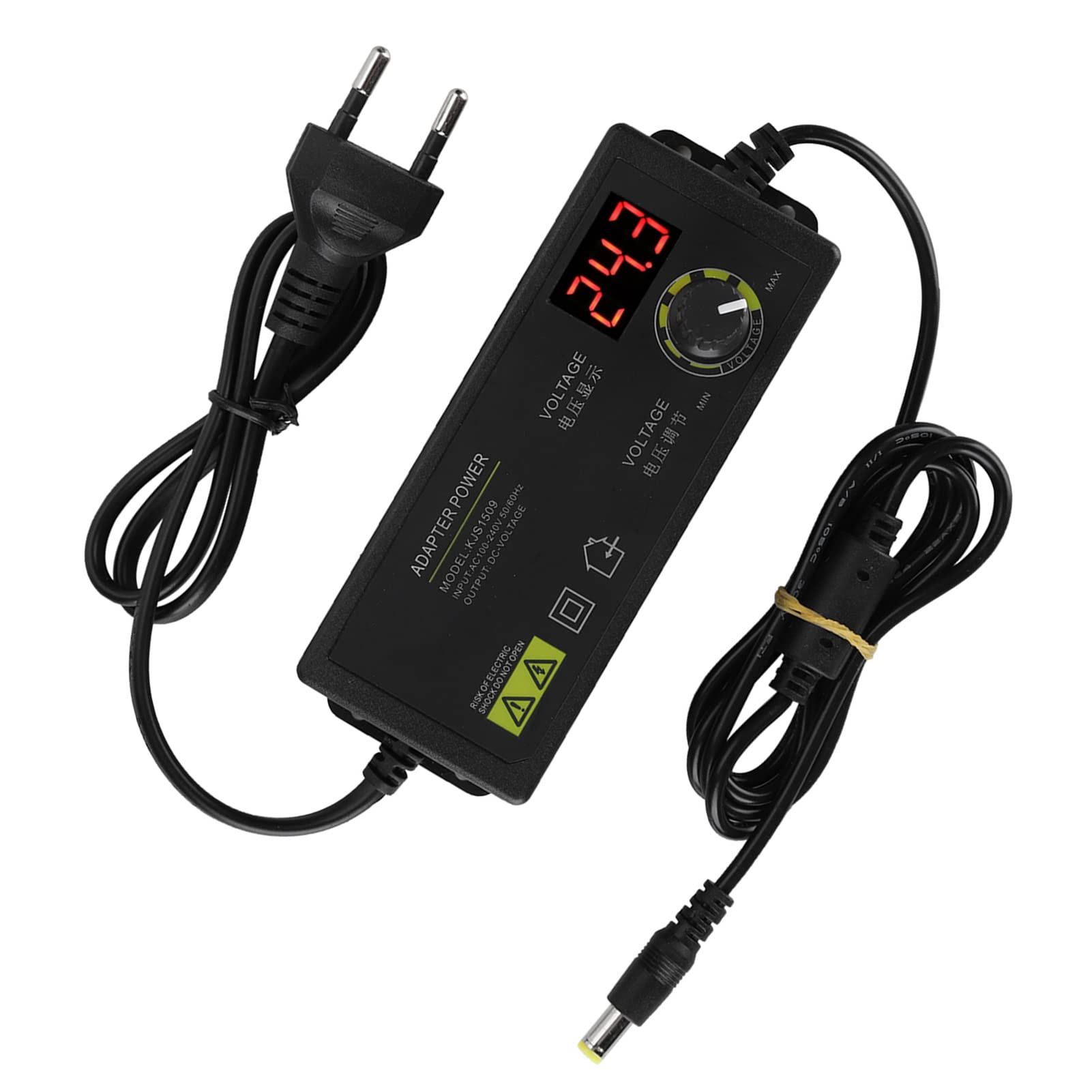 Alimentation Réglable 3-36V alimentation réglable batterie Alimentation à Intensité Variable avec Contrôle de la Vitesse du Moteur à Courant Continu, Prise EU Blocs d'alimentation