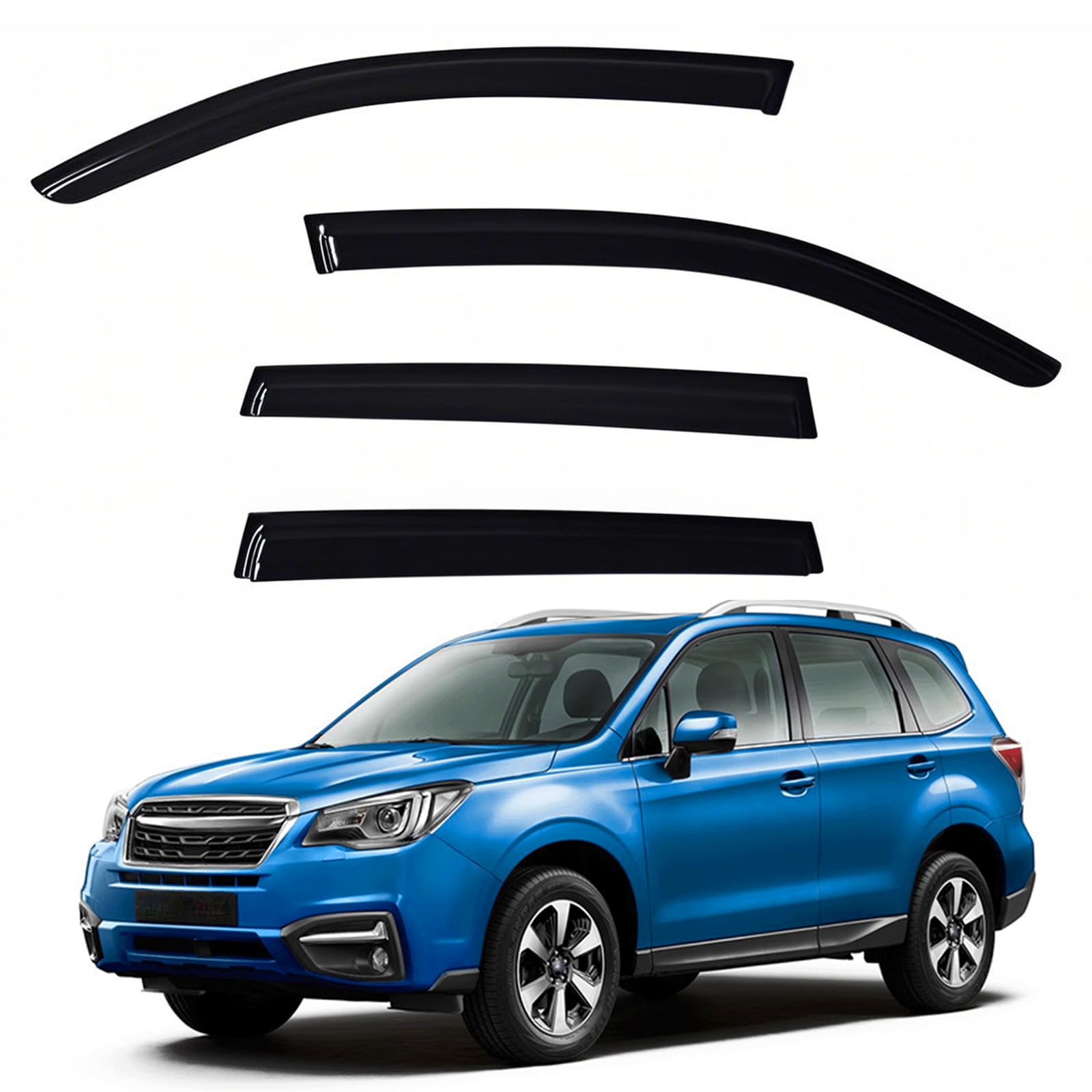 Photo 1 of ***DOES NOT FIT LISTED CAR*** UNSURE CORRECT MODEL*** YLSCOO Window Visors for 2014-2018 Forester